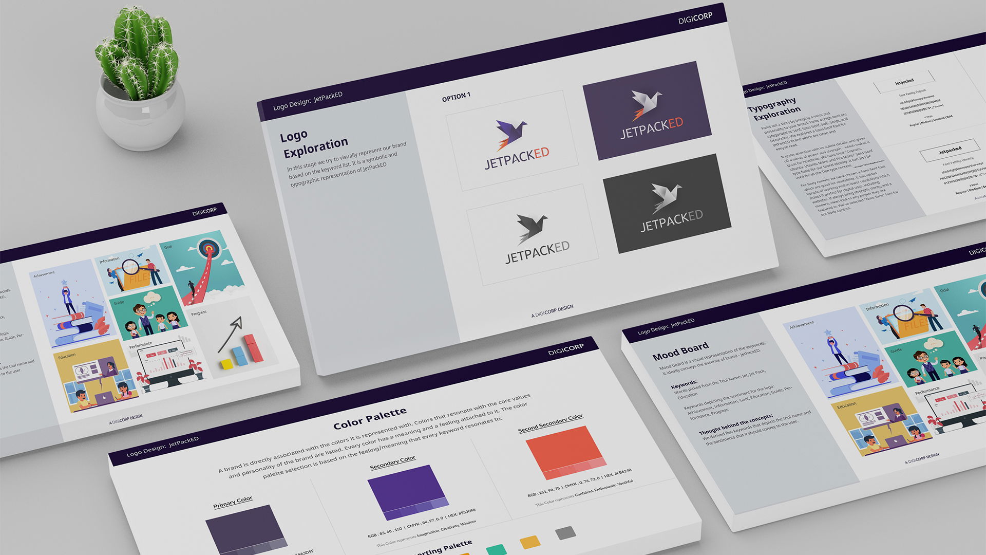 JetPackED branding presentation