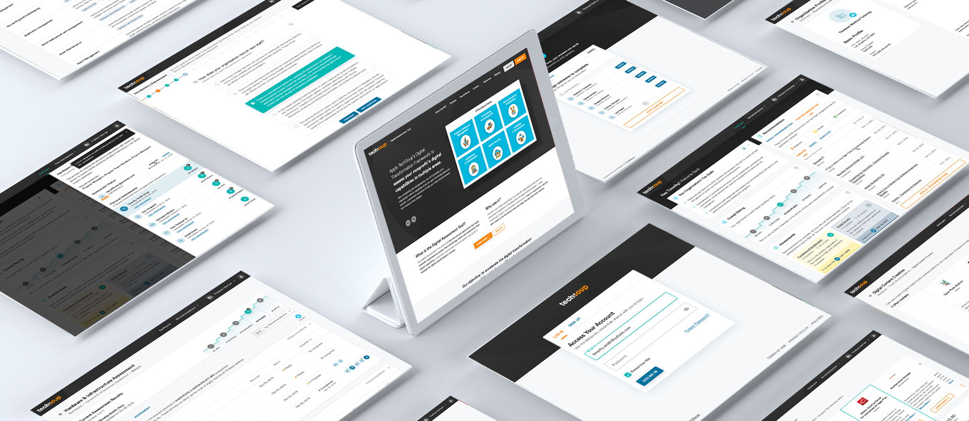 TechSoup DAT - UI Screens